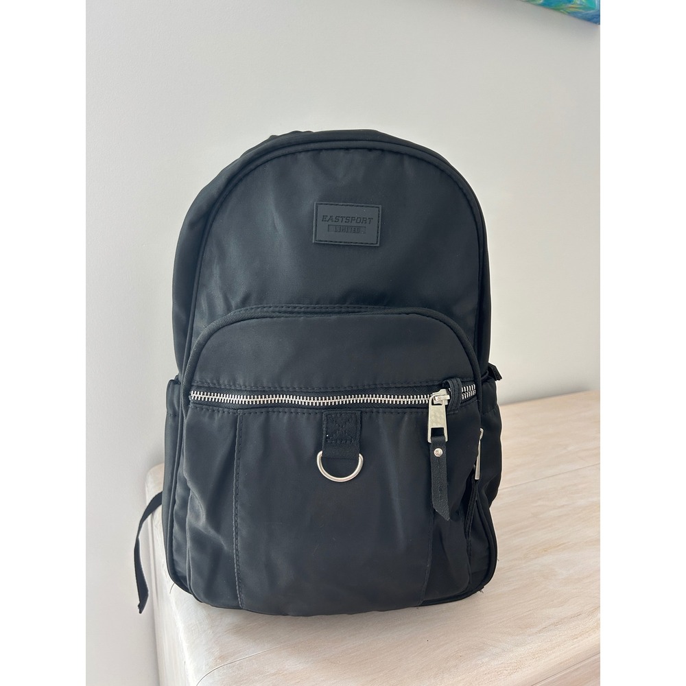 Eastsport Limited Black Polyester‎ Backpack Multi Pocket School Bag 11160W0